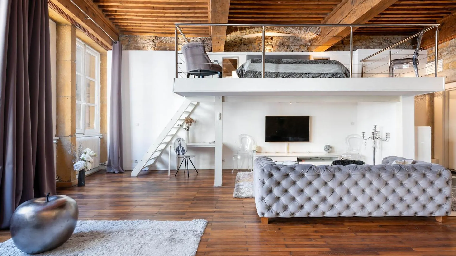 Apartment Le Carre Merciere , Appartements De Luxe Au Coeur De Lyon, Loft Et Studio